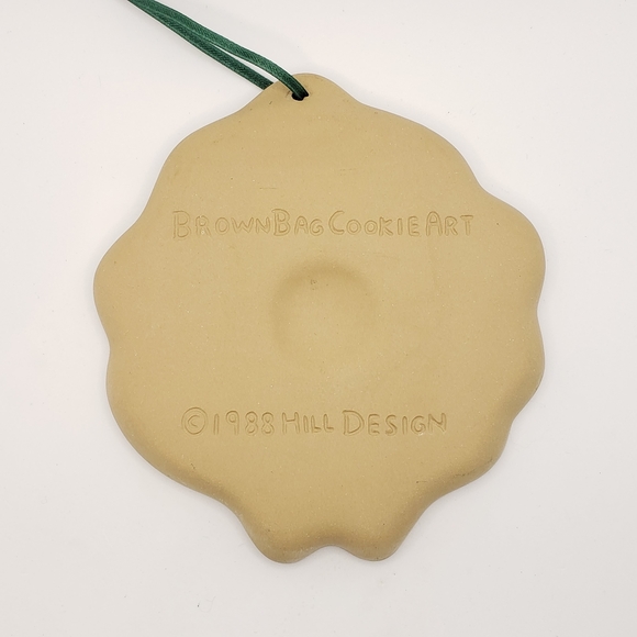 Brown Bag Cookie Art 1988 Hill Design Holiday Wreath - Picture 2 of 2